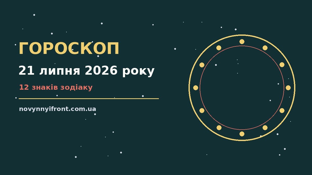 Гороскоп на 21 липня 2026 року: поради для кожного знака для нових справ і розмов