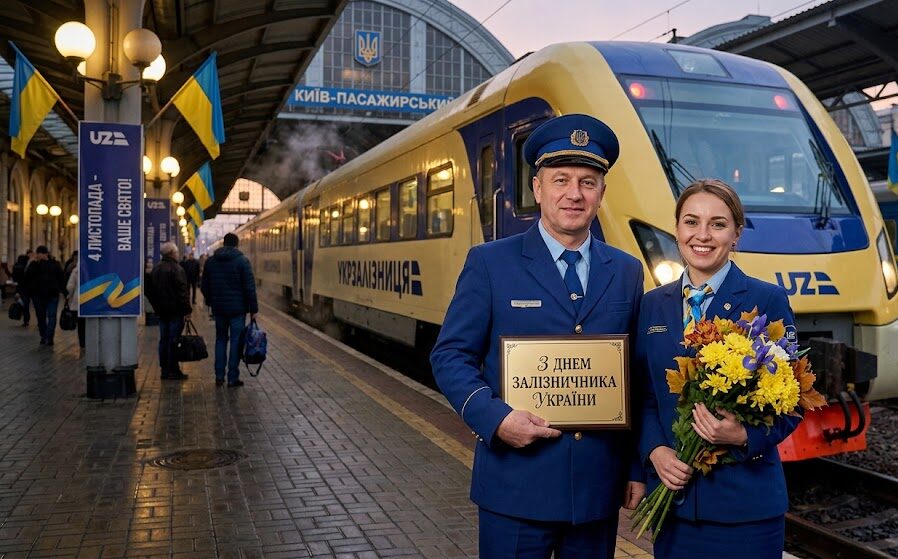 З днем залізничника України фото, привітання та листівки