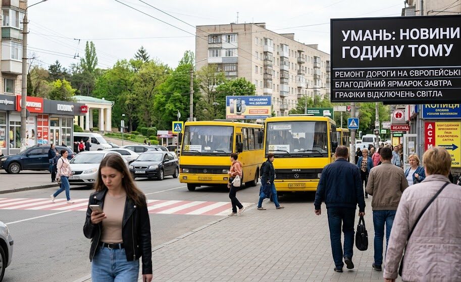 Умань новини годину тому: що коїться в місті зараз