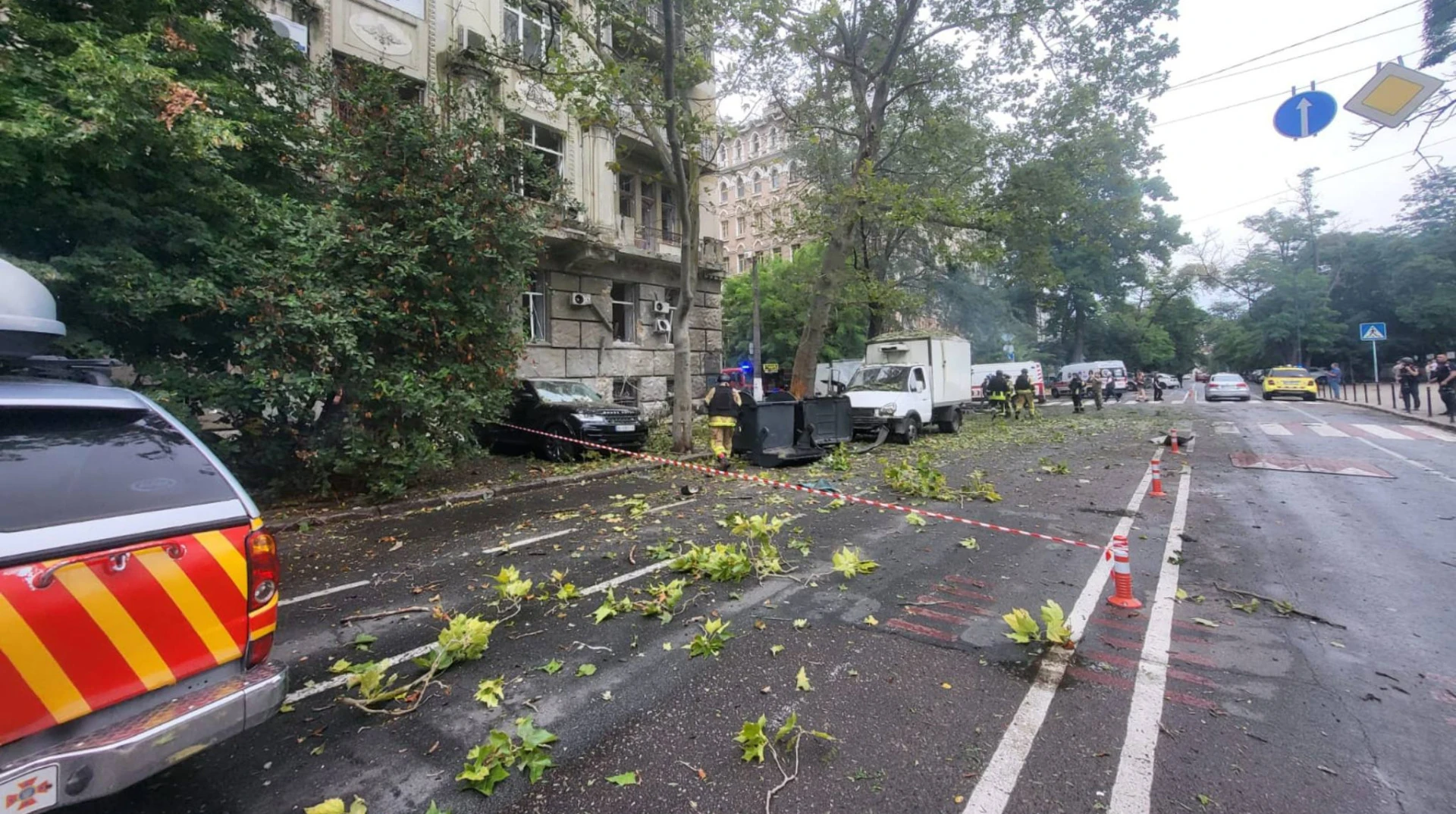 Одеса 21 липня: четверо постраждалих, двоє у лікарні — дані ОВА