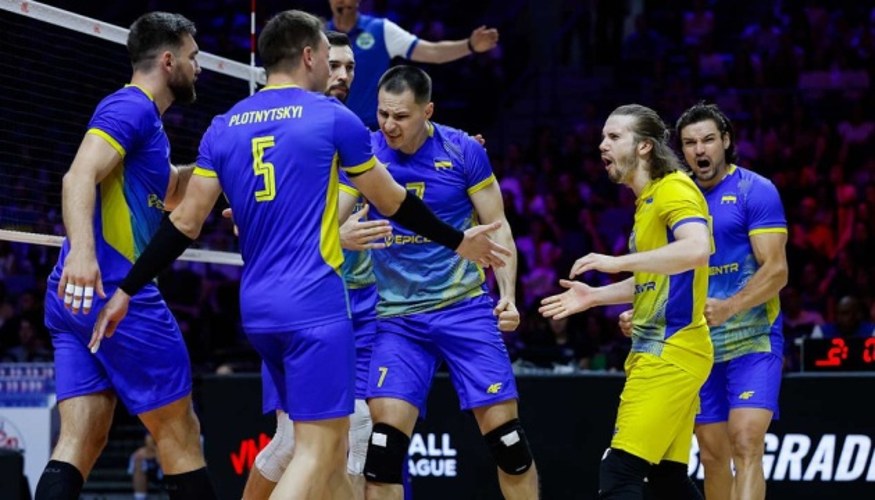 Збірна України з волейболу обіграла Німеччину 3:1 та зберегла шанси на плей-офф Ліги націй-2026