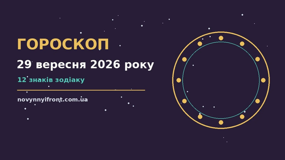 Гороскоп на 29 вересня 2026 року: поради для кожного знака для нових справ і розмов