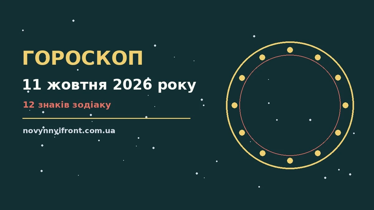 Гороскоп на 11 жовтня 2026 року: поради для кожного знака для нових справ і розмов