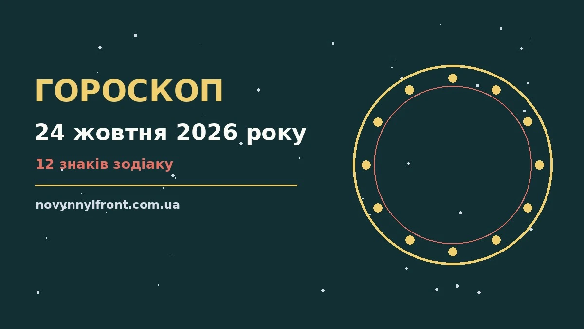 Гороскоп на 24 жовтня 2026 року: поради для кожного знака для нових справ і розмов