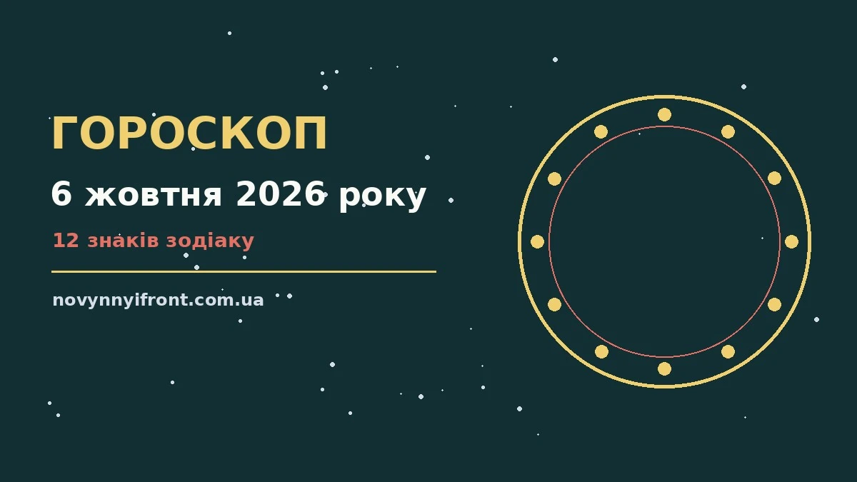 Гороскоп на 6 жовтня 2026 року: поради для кожного знака для нових справ і розмов