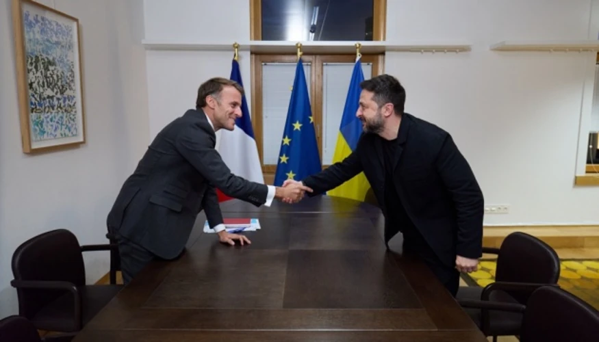 Макрон у Брюсселі: ракети для України, супутникові дані та спільні оборонні проєкти